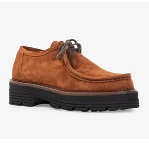 ATELIERS Italy Boyd Wallabee Shoes Suede Brown Sz 39/US 9 $248